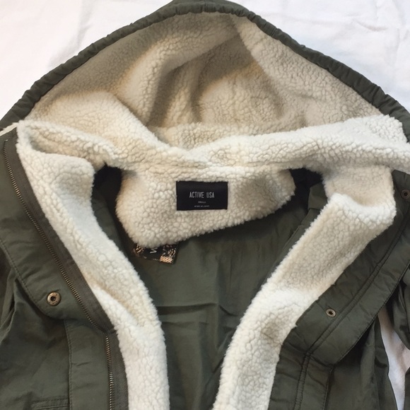 Olive Green Utility Jacket - Picture 5 of 5